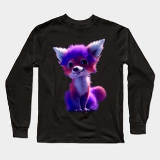 Cute Foxy Fox Long Sleeve T-Shirt